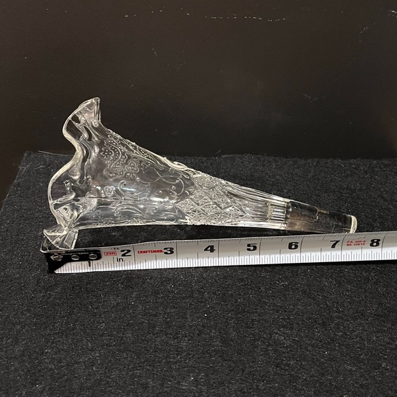 Vintage Automobile Limousine Glass Bud Vase - Picture 8 of 13